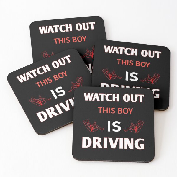 Item preview, Funny Student Driver Gifts New Driver This Boy Is Driving,Gift Ideas for passing drivers test,Gifts for someone Learning to drive,first time car owners designed and sold by Essakhi12.