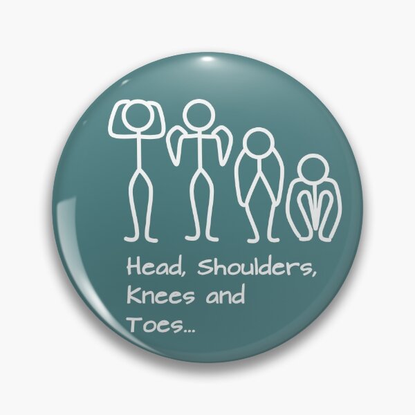 Item preview, Stickman / Head, shoulders, knees and toes... designed and sold by LotusCreations.