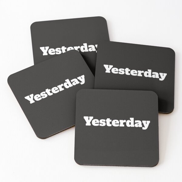 Item preview, Yesterday designed and sold by QuotesDogma.