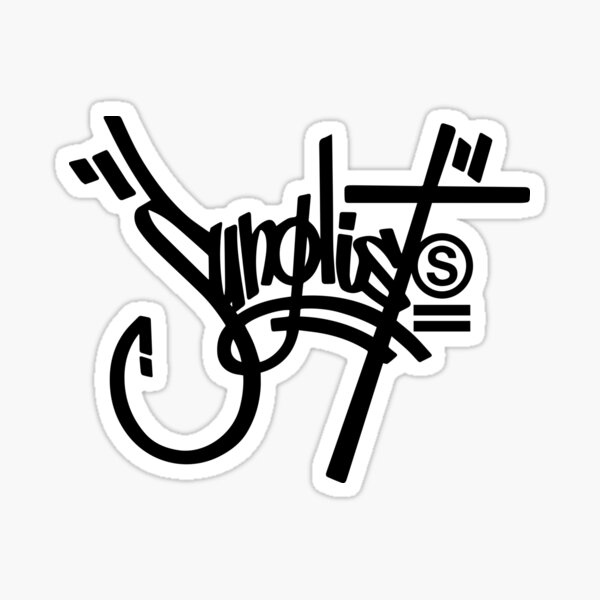 Item preview, Concrete Junglists black script designed and sold by Garetha01.