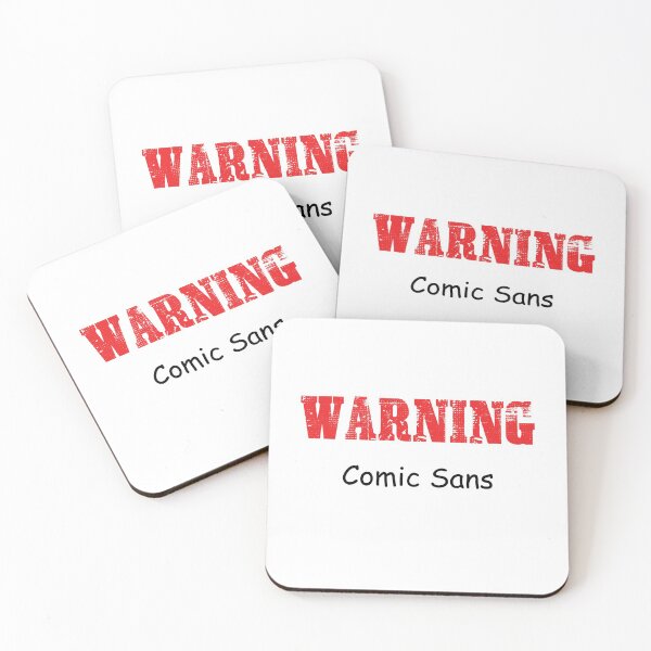Item preview, WARNING! comic sans designed and sold by RonsRavioli.