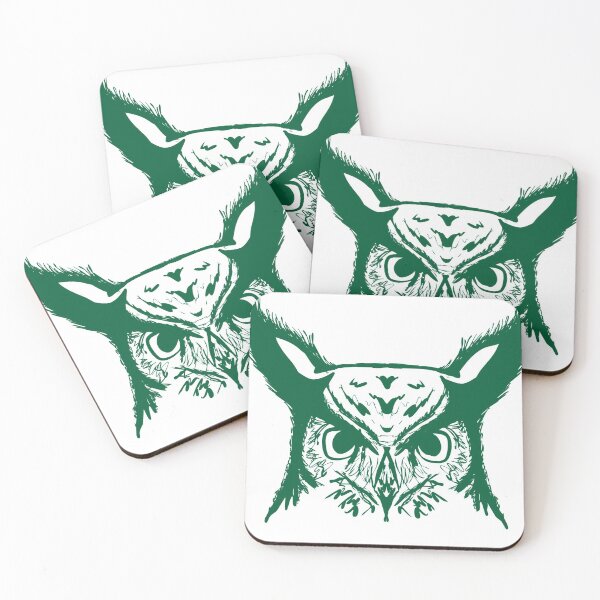 Item preview, Green Horned Owl Drawing designed and sold by Tritonn204.