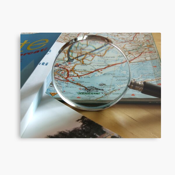 Guess where Metal Print