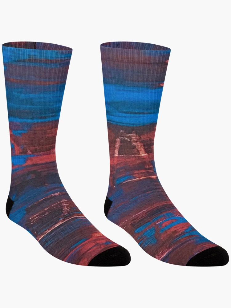 Thumbnail 3 of 5, Socks, Cotten Candy designed and sold by RiosGalleries.
