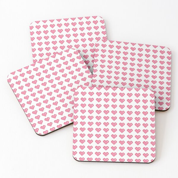 Item preview, Pixel Heart Pattern designed and sold by morenom73.