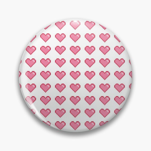 Item preview, Pixel Heart Pattern designed and sold by morenom73.