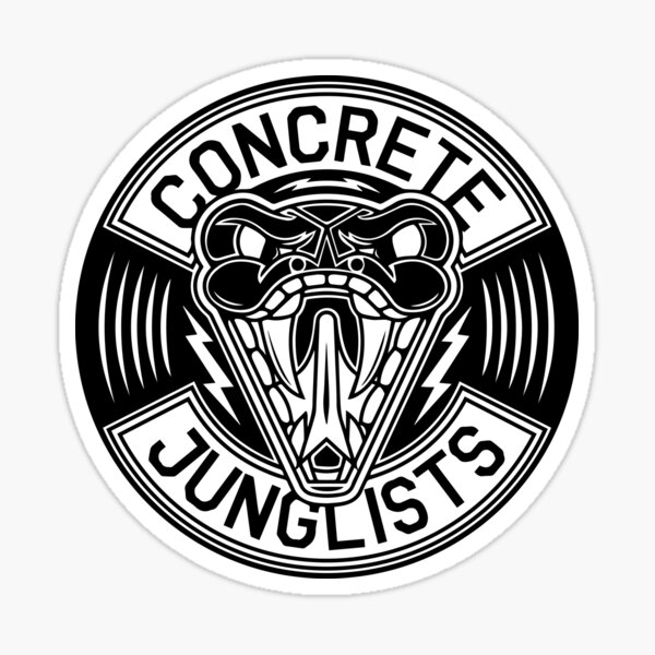 Item preview, Concrete Junglists black circle designed and sold by Garetha01.