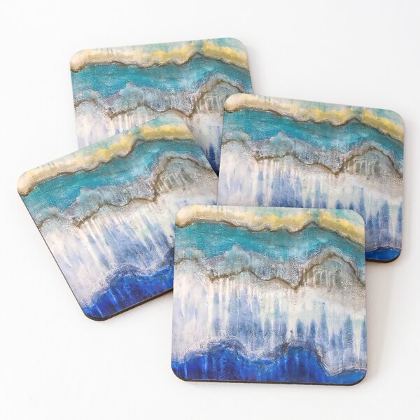 Item preview, Abstract Painting Blue Ocean designed and sold by Graphologic.