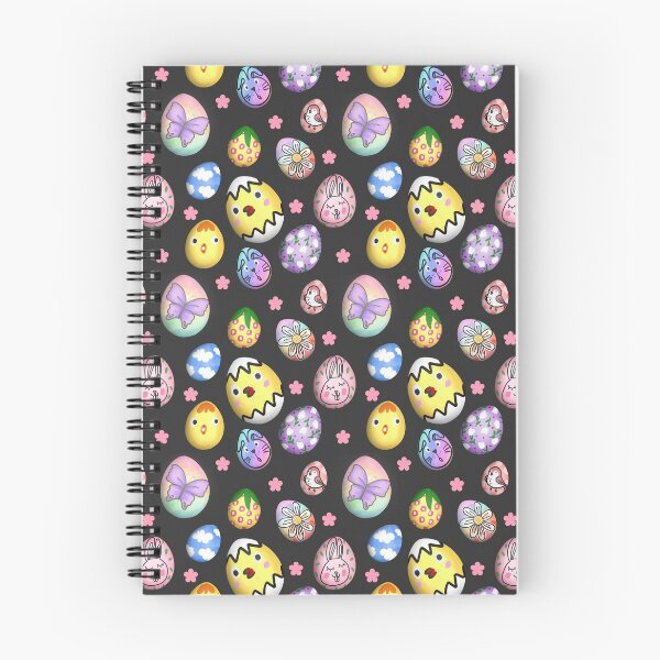 Item preview, Fancy Eggs Seamless Pattern, Easter Eggs, Chicken Bird Bunny Flower Butterfly designed and sold by pookkudesign.