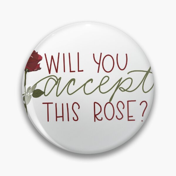Item preview, Bachelorette Bachelor Will you Accept this Rose? designed and sold by eckstickers.