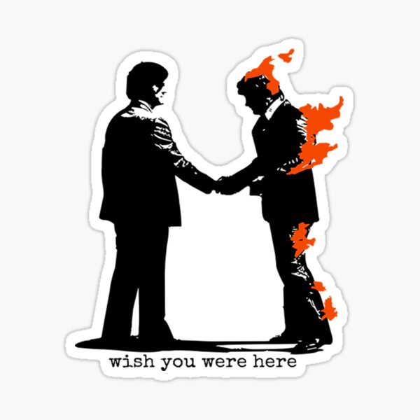Wish You Were Here Stickers Redbubble
