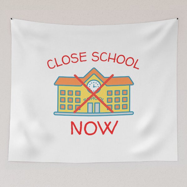 Item preview, Close School Now designed and sold by ReshenNY.