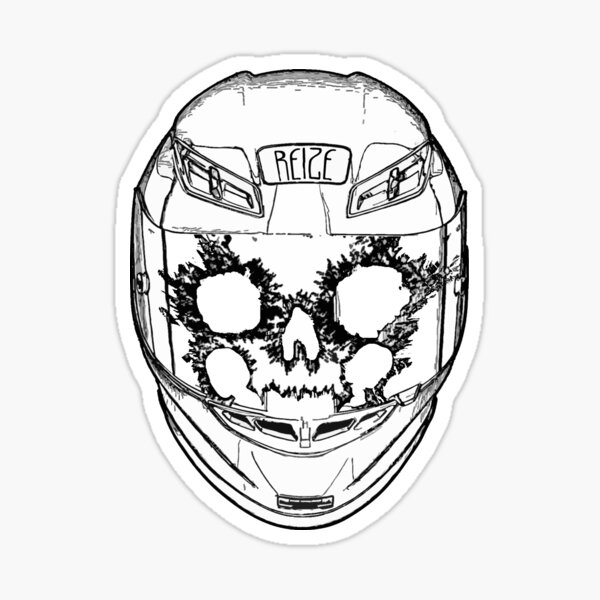 The Laughing Skull Rider Sticker