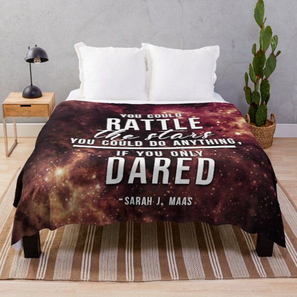 Item preview, Rattle the Stars Quote from Throne of Glass designed and sold by FanArtzz.