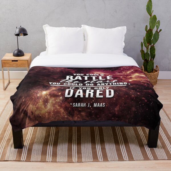 Item preview, Rattle the Stars Quote from Throne of Glass designed and sold by FanArtzz.