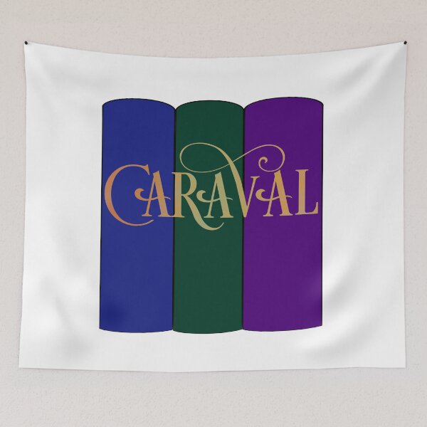 Item preview, Caraval Bookstack designed and sold by doodlesbyCara.