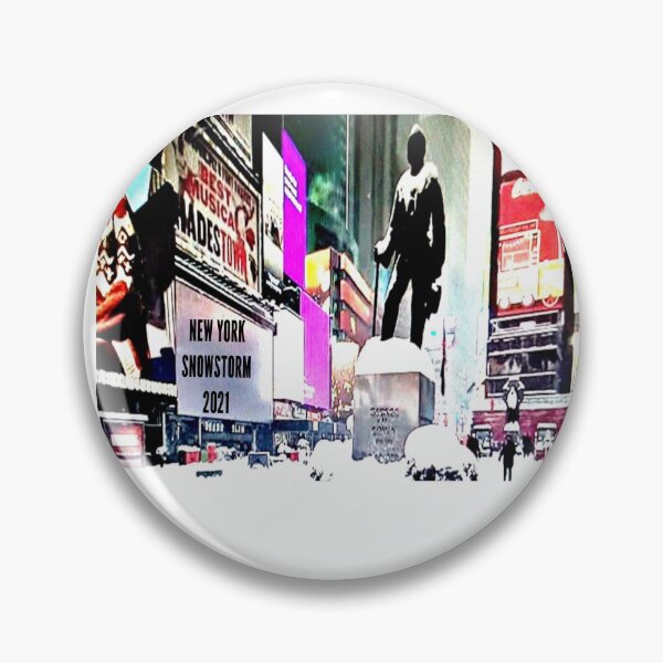 Item preview, 2021 SNOWSTORM TIME SQUARE designed and sold by DMEIERS.