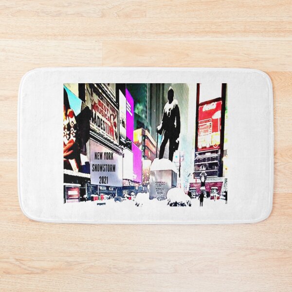 Item preview, 2021 SNOWSTORM TIME SQUARE designed and sold by DMEIERS.