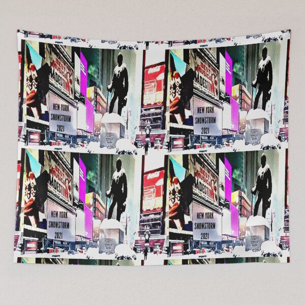 Item preview, 2021 SNOWSTORM TIME SQUARE designed and sold by DMEIERS.