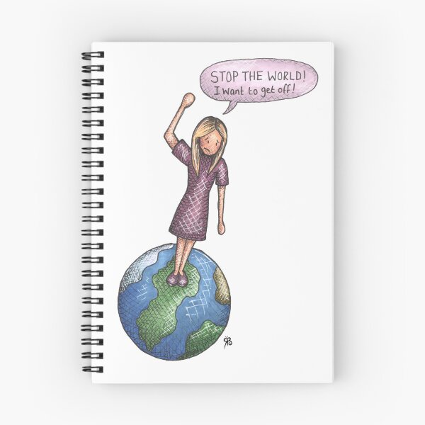Item preview, Stop the World, I Want to Get Off! designed and sold by Rachael Brearton.