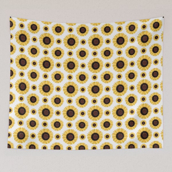 Item preview, Blooming Sunflower Seamless Pattern, Sunflowers designed and sold by pookkudesign.