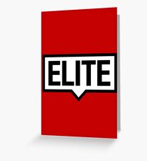 ELITE Greeting Card
