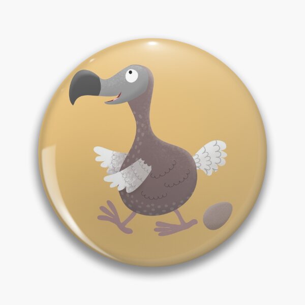 Item preview, Funny dodo bird cartoon illustration designed and sold by FrogFactory.