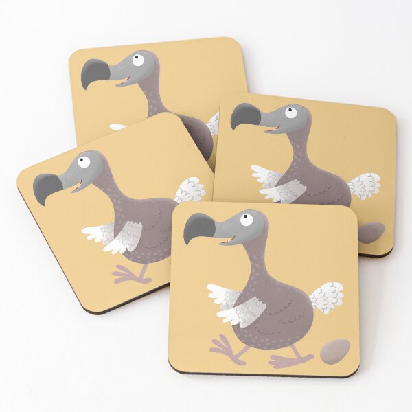 Item preview, Funny dodo bird cartoon illustration designed and sold by FrogFactory.
