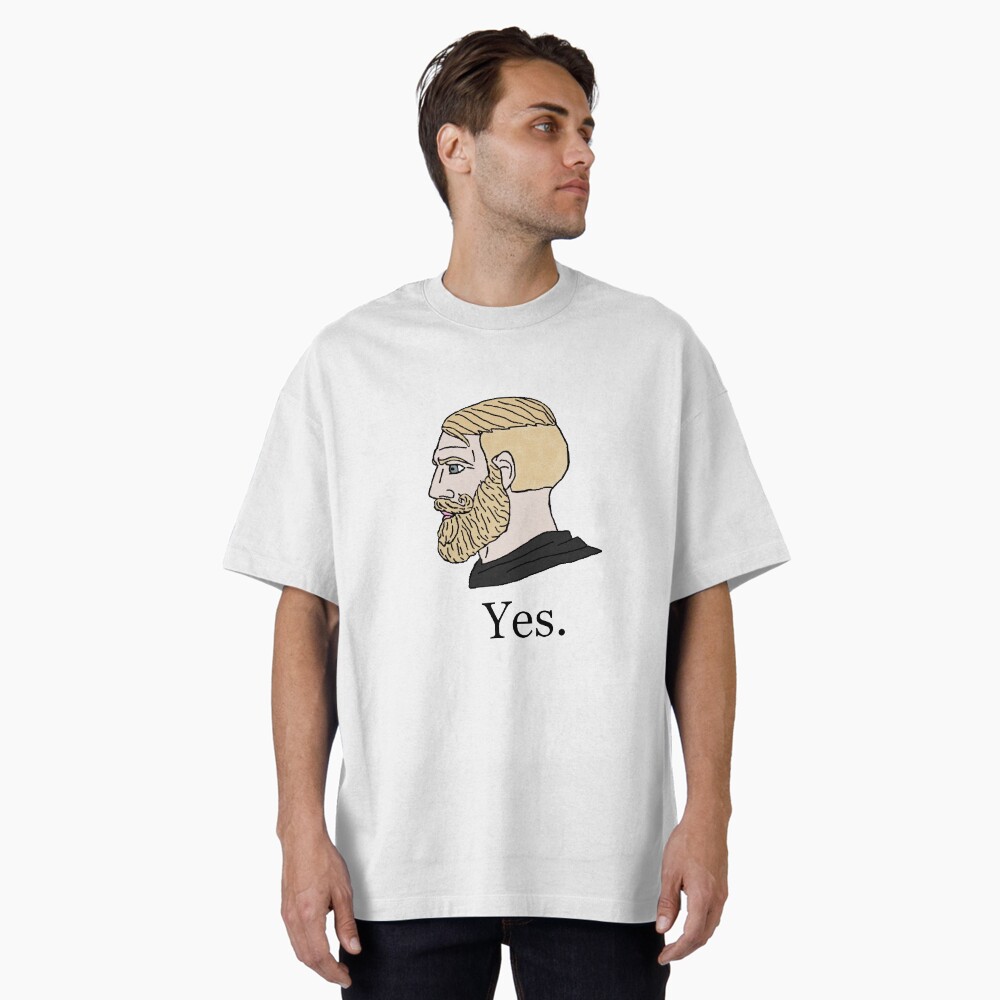 Vista previa del artículo con la obra «Camiseta oversize», diseñado y vendido por IconicalHawk.