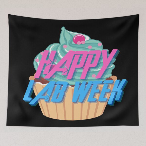 Item preview, HAPPY LAB WEEK CUPCAKE MEDICAL LABORATORY SCIENTIST  designed and sold by Hippiesole.