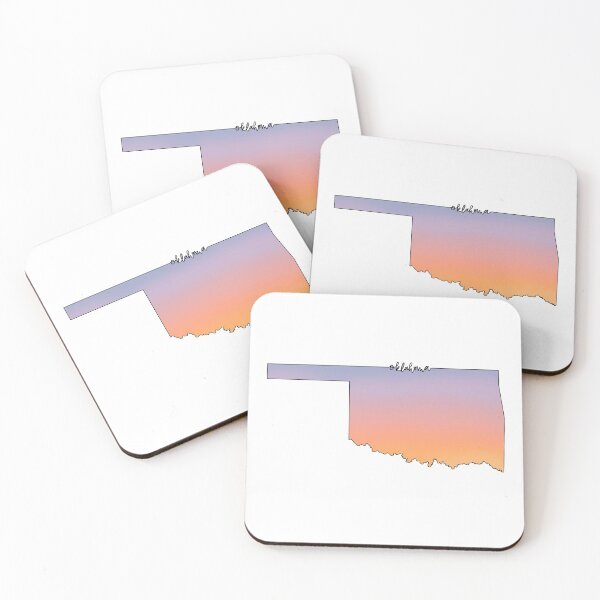 Item preview, Sunset state: Oklahoma designed and sold by amypolovich.