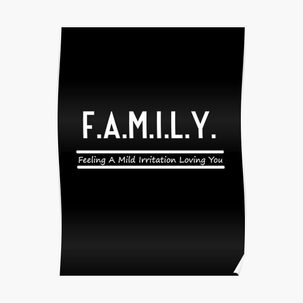 the-true-meaning-of-family-poster-for-sale-by-spiftupshop-redbubble