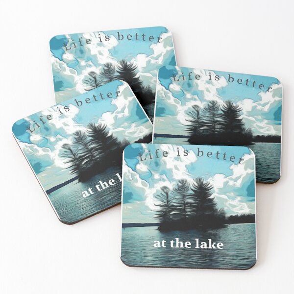 Item preview, Life is better at the lake designed and sold by PTree1.