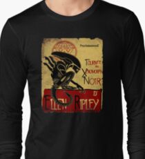 Tournee du Xenomorphe Noir Long Sleeve T-Shirt