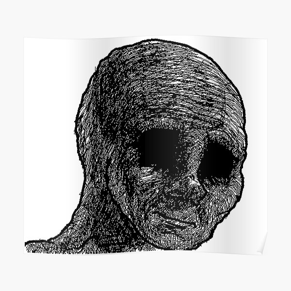 Withered Wojak Meme Template