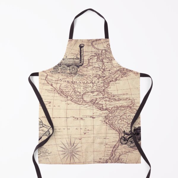 Item preview, Vintage, Retro map pattern, decorative designed and sold by cool-shirts.