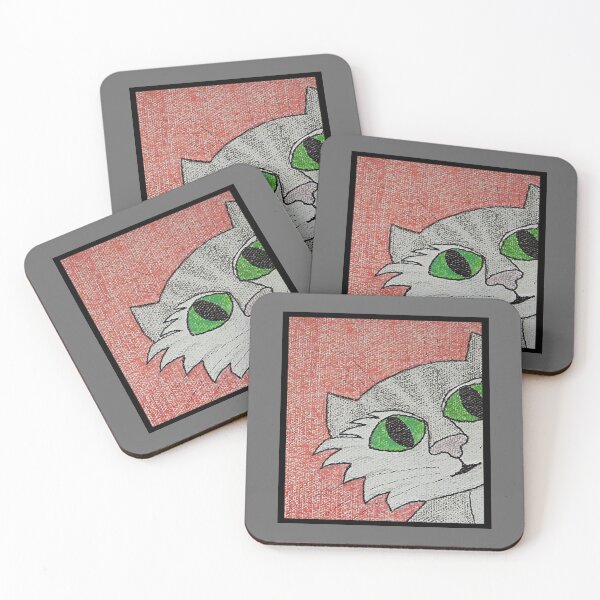 Item preview, Cat Around Corner designed and sold by ErinBrieArt.