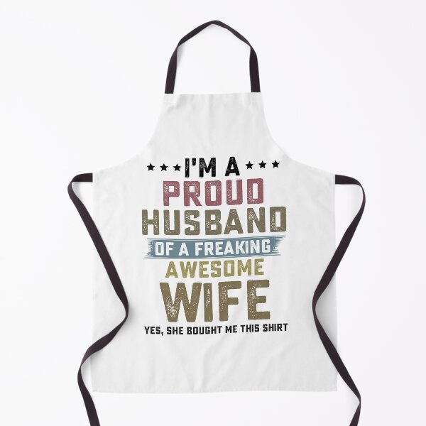 Item preview, i'm proud husband of a freaking awesome wife designed and sold by hasanmasud.