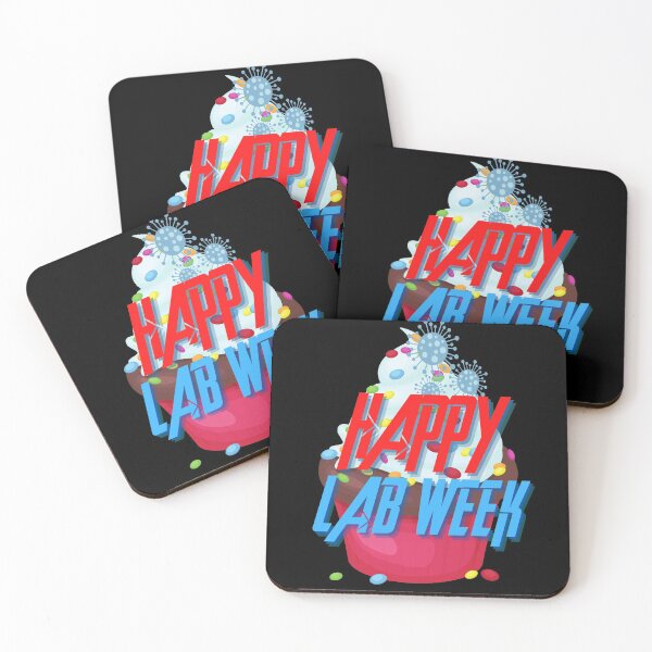 Item preview, HAPPY LAB WEEK DECORATED CUPCAKE MEDICAL LABORATORY SCIENTIST  designed and sold by Hippiesole.