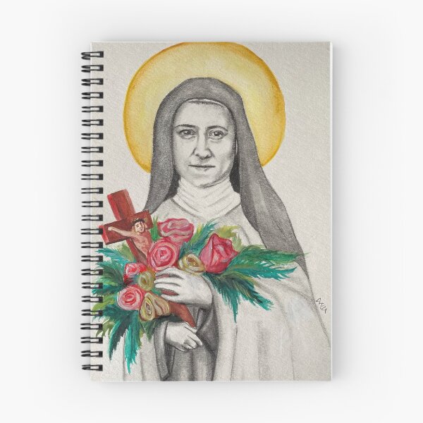 Item preview, The Little Flower of Jesus designed and sold by alliemarin.