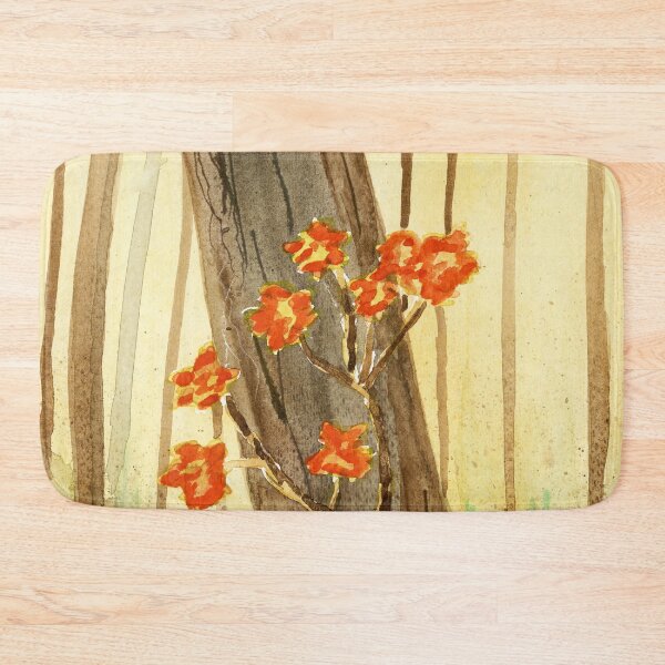 Item preview, Orange Flowers Painting  designed and sold by Eugenia Alvarez.