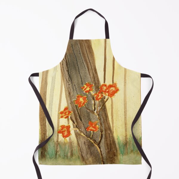 Item preview, Orange Flowers Painting designed and sold by Eugenia Alvarez.