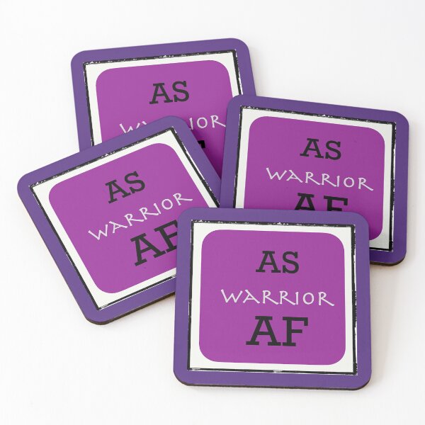 Item preview, Ankylosing Spondylitis warrior AF designed and sold by ErinBrieArt.