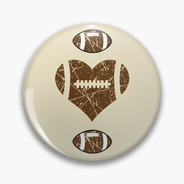 Item preview, Vintage Valentines Heart Football designed and sold by Astralia.