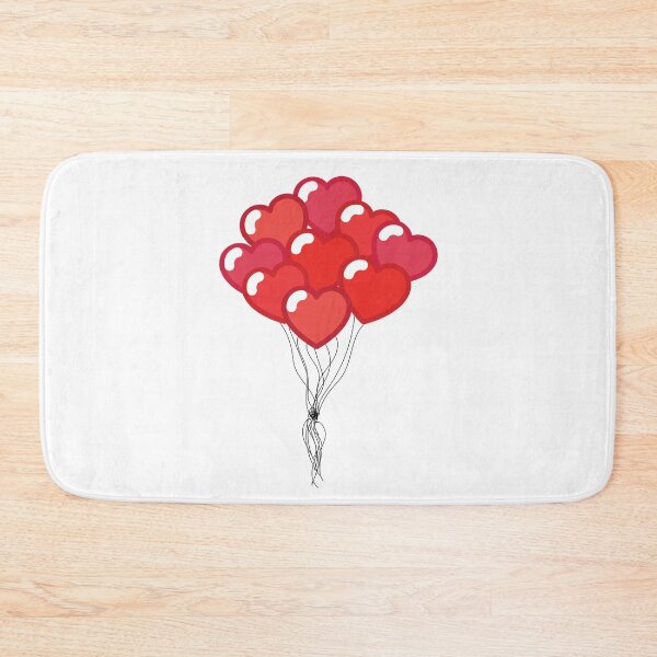 Item preview, Bundle of Heart-Shaped Balloons designed and sold by AddisonArtworks.