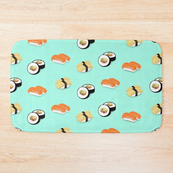 Item preview, All the Sushi, All the Time! (Green) designed and sold by Ginsang Creative.