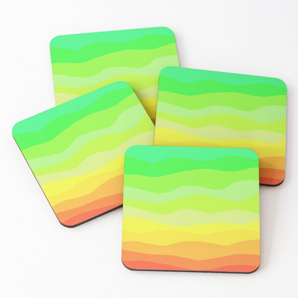 Item preview, Red To Green Shade Stripes designed and sold by Chubuter.