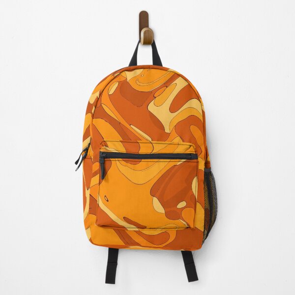 Item preview, Groovy 60s burnt orange, funky pattern. designed and sold by LaBellCreative.