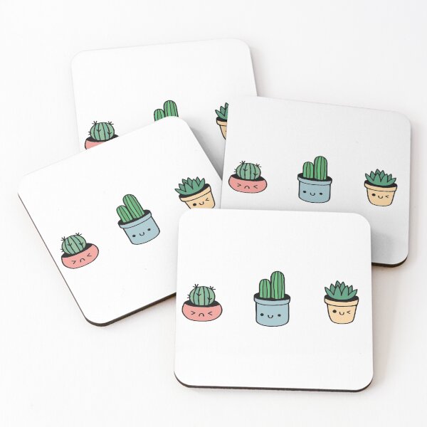 Item preview, Cute Cacti & Succulents designed and sold by ramenoodlehead.