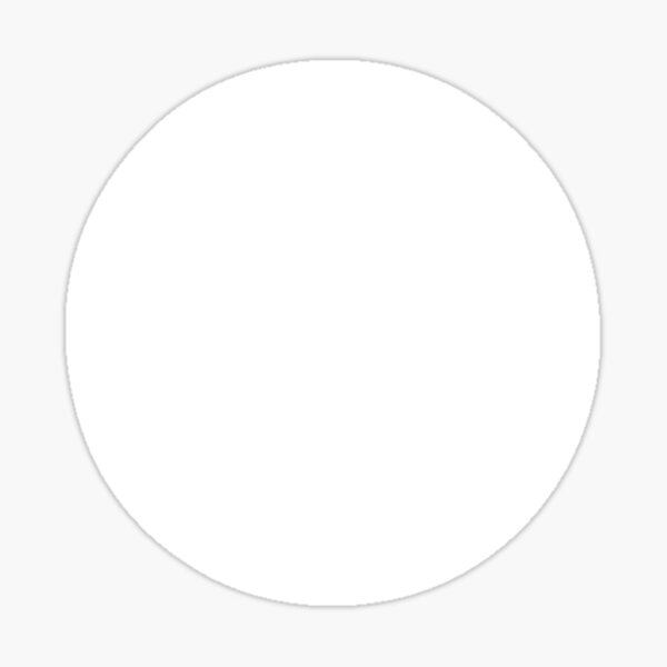 Suburban Base Records white circle Sticker